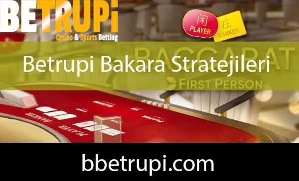 Betrupi bakara stratejileri oluşturarak oynayabileceğiniz yapıdadır.
