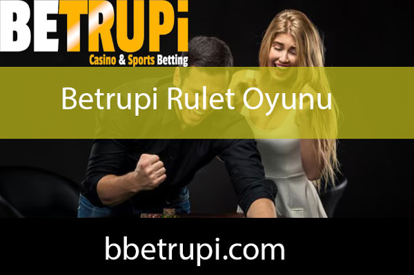Betrupi rulet oyunu oynayabileceğiniz yapıya sahiptir.
